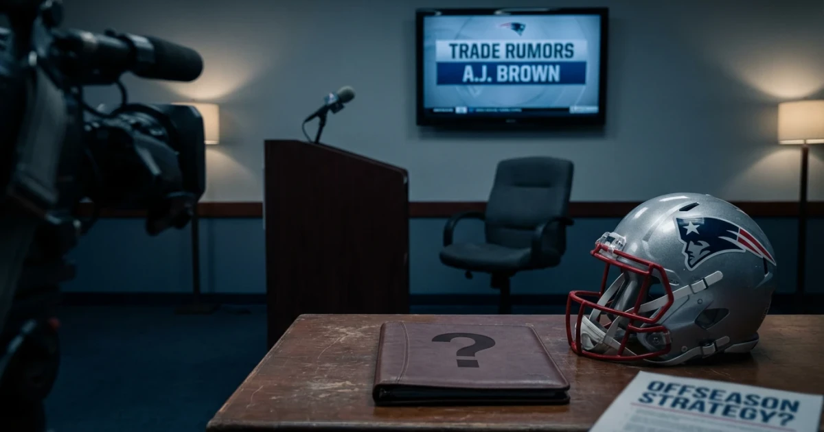 Patriots Fuel A.J. Brown Trade Rumors as Vrabel Stays Quiet