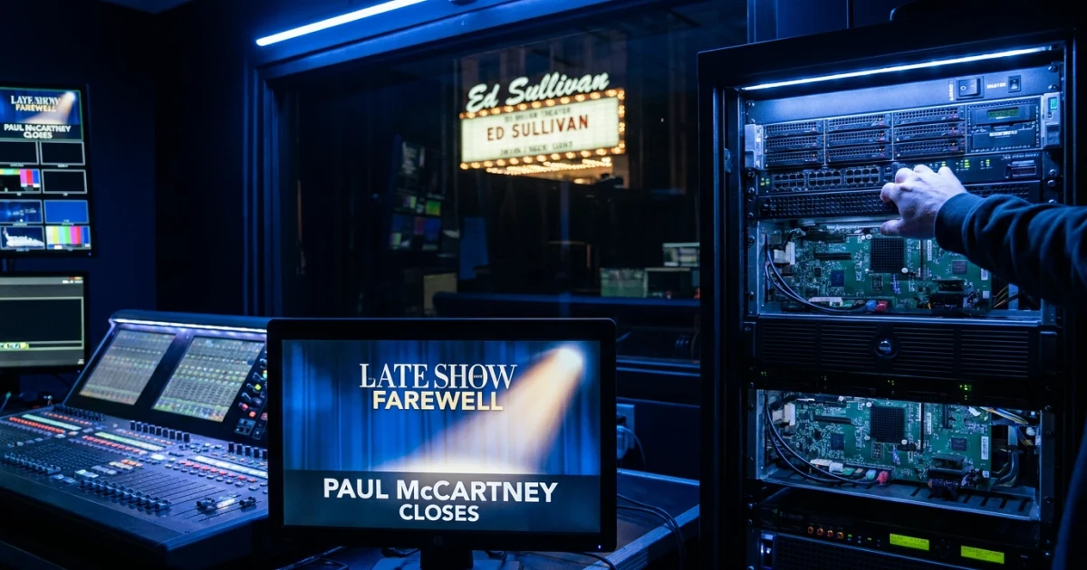 Paul McCartney Closes Late Show With Memorable Farewell