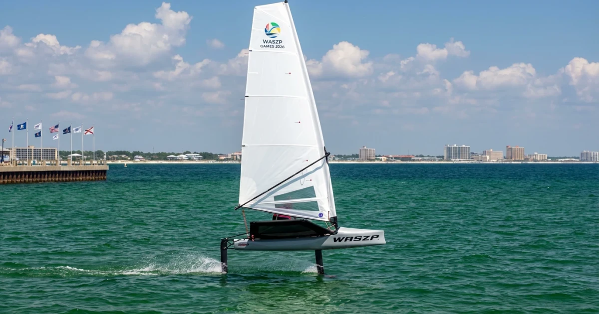 Pensacola to Host 2026 WASZP Games, Boosting Gulf Coast Sailing