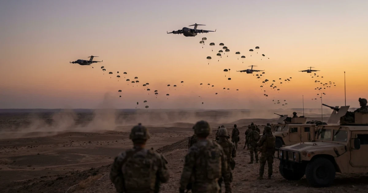 Pentagon Deploys 2,000 Airborne Troops to Middle East