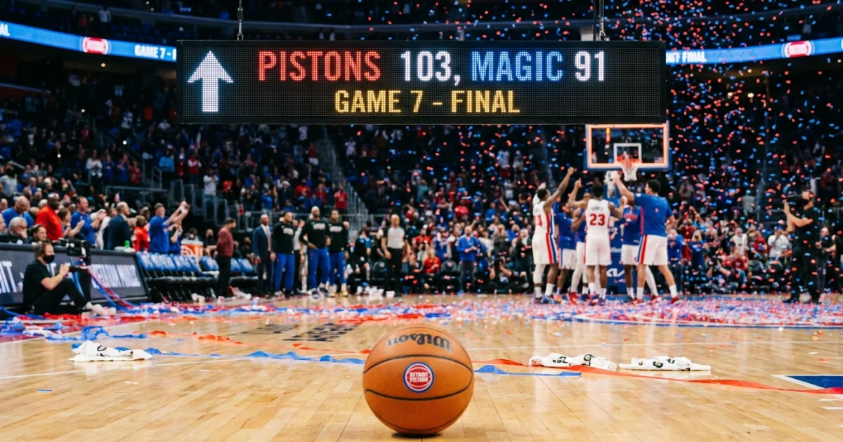 Pistons Complete 3-1 Comeback With Game 7 Win