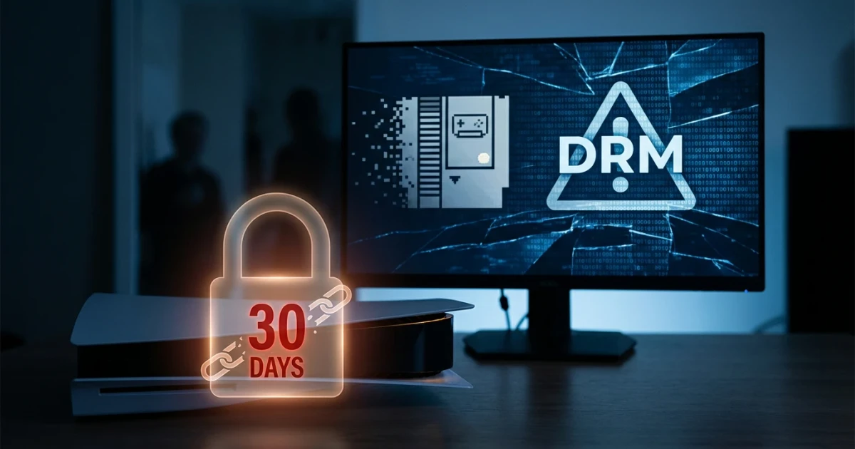 PlayStation PS5 Digital Games Face 30-Day DRM Check-In