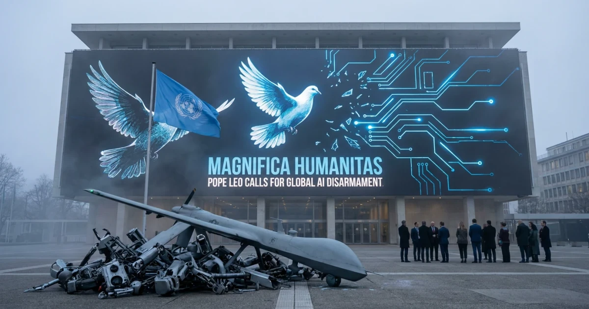 Pope Leo Urges Disarmament of Military Artificial Intelligence