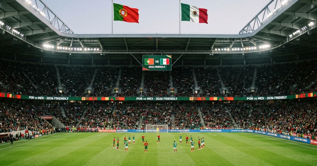 Portugal vs Mexico: 2026 Friendly Lineups Without Ronaldo