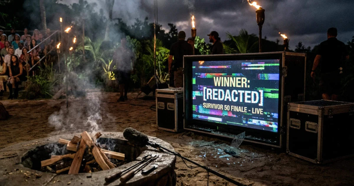 Survivor 50 Finale Spoiled by Probst’s Live TV Mistake