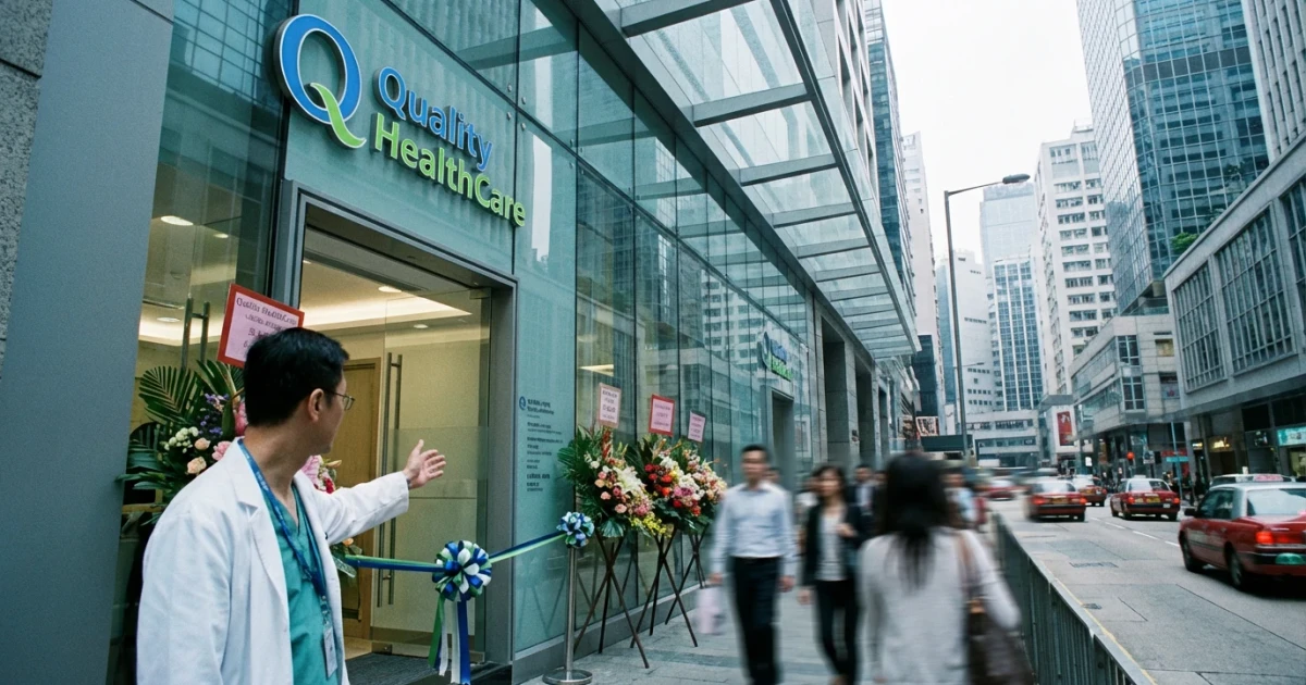 Quality HealthCare Opens Flagship Clinic in Central Hong Kong
