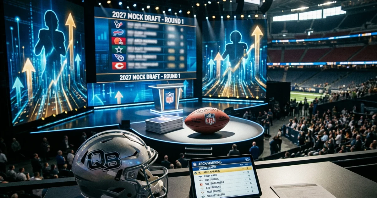 2027 NFL Mock Drafts Highlight Quarterback Surge