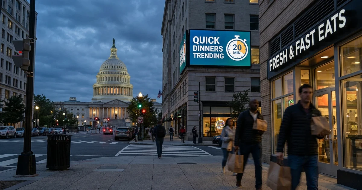 Quick Dinners Popular Among Busy Americans