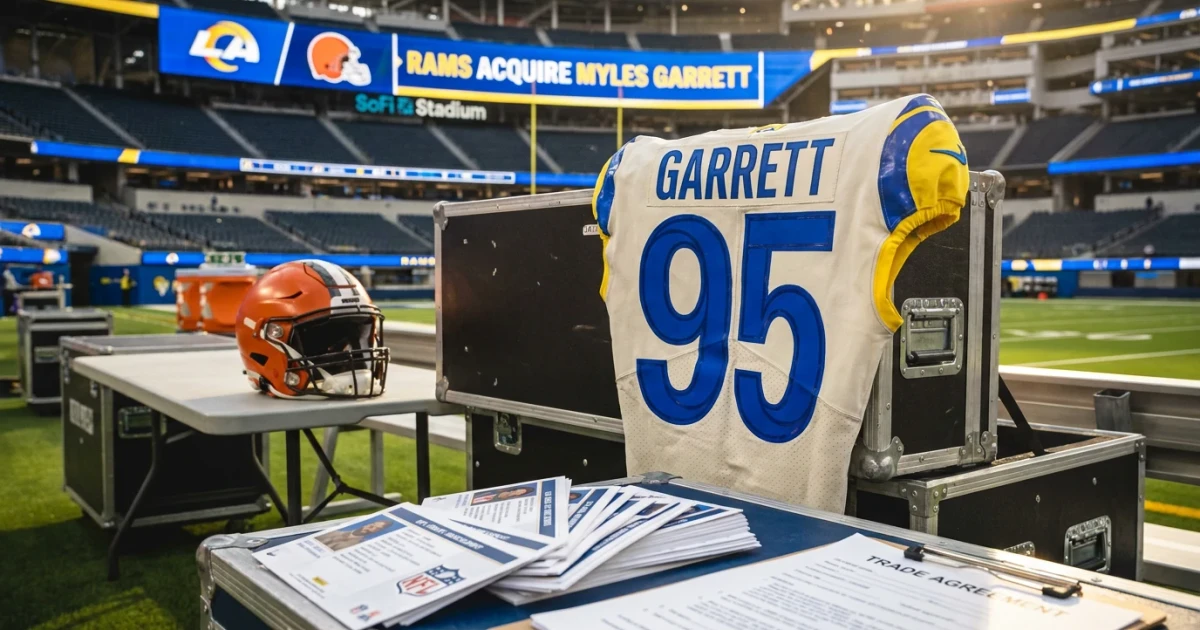 Rams Acquire Myles Garrett, Trade Jared Verse to Browns