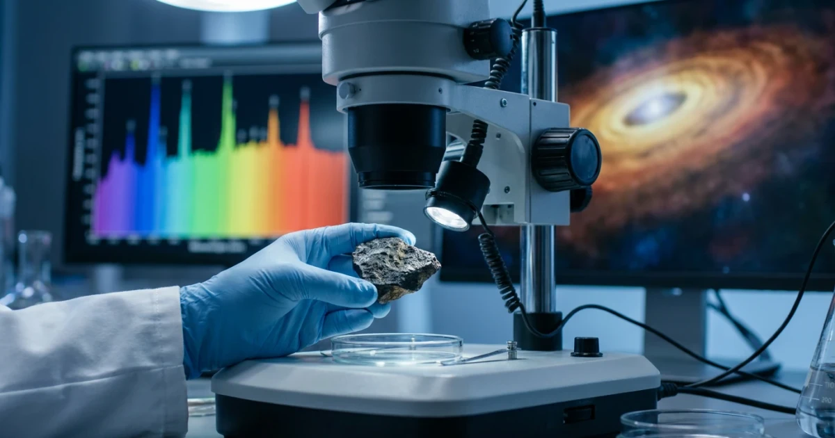 Rare Meteorite Reveals Clues to Ancient Giant Planet
