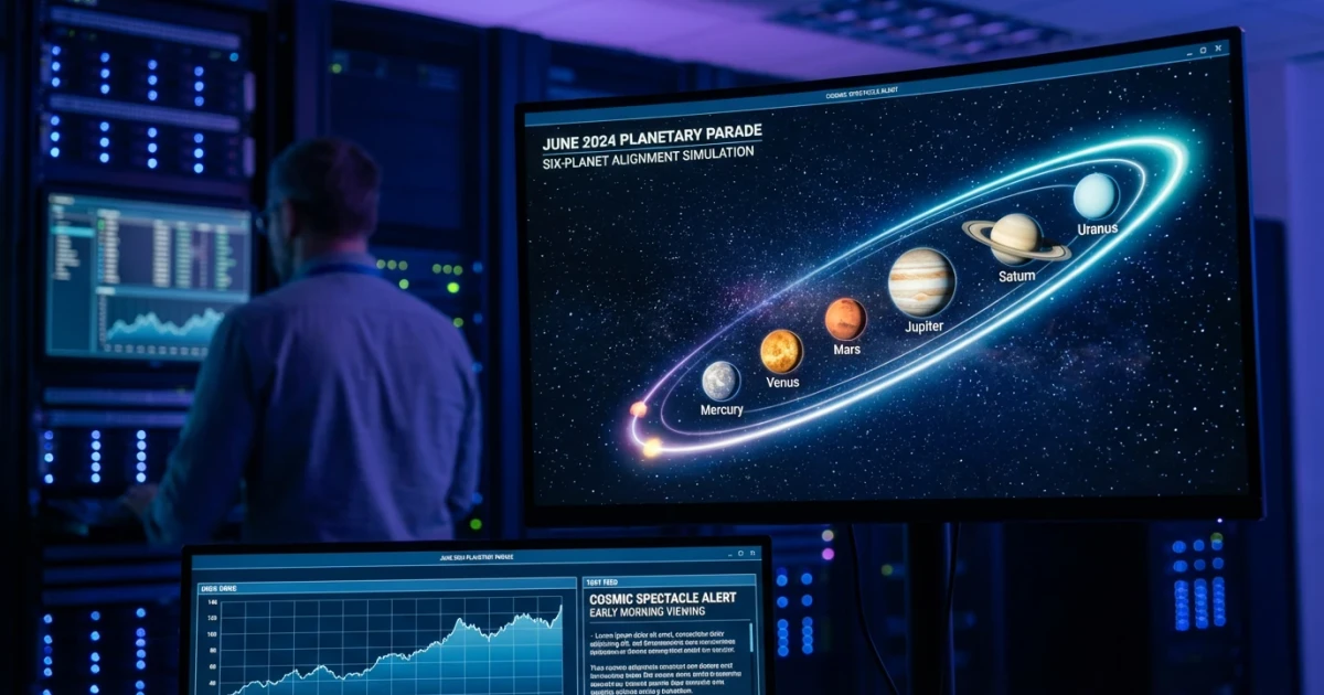 Six-Planet Parade to Dazzle June 2024 Skywatchers