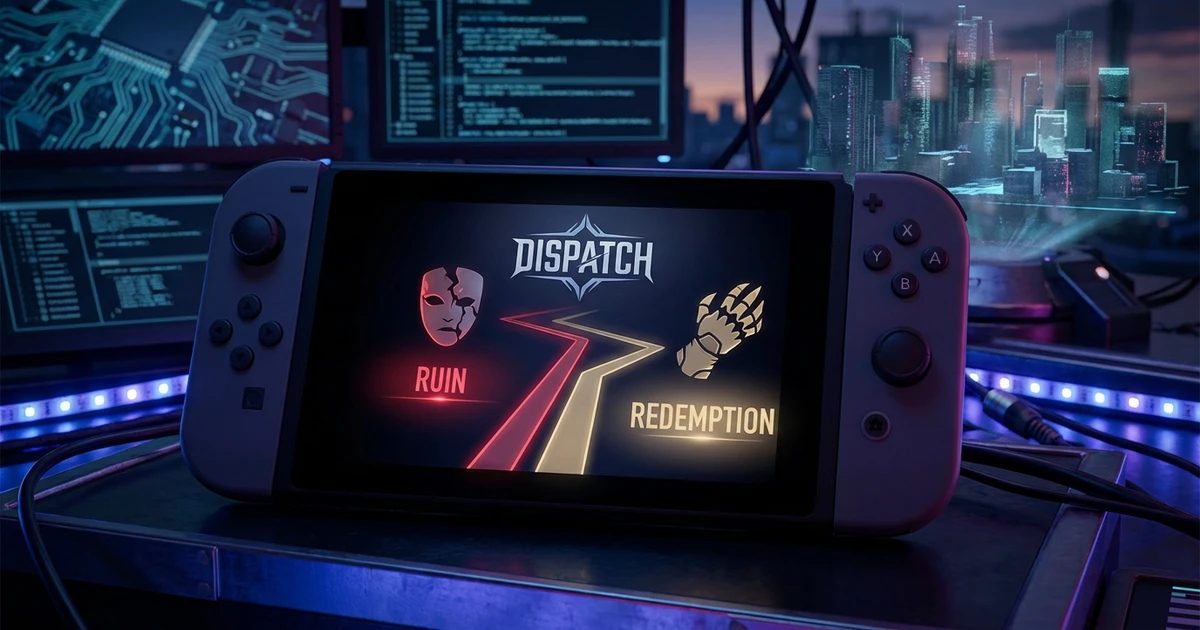 Dispatch Launches on Nintendo Switch: Manage Ex-Supervillains in Redemption Game