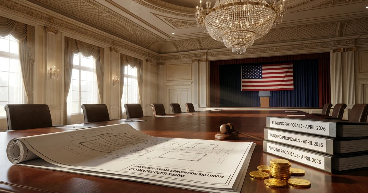 Republicans Weigh $400M Trump Convention Ballroom Funding