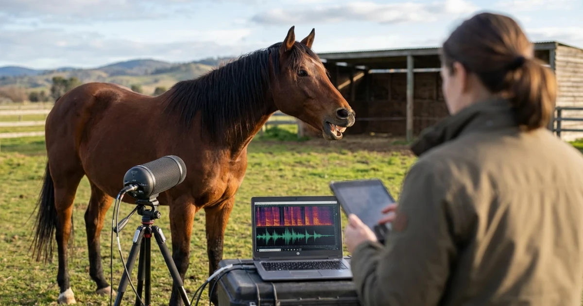Study Reveals Acoustic Complexity of Horse Whinnies