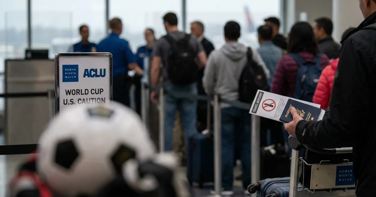 Rights Groups Issue U.S. World Cup Travel Advisory