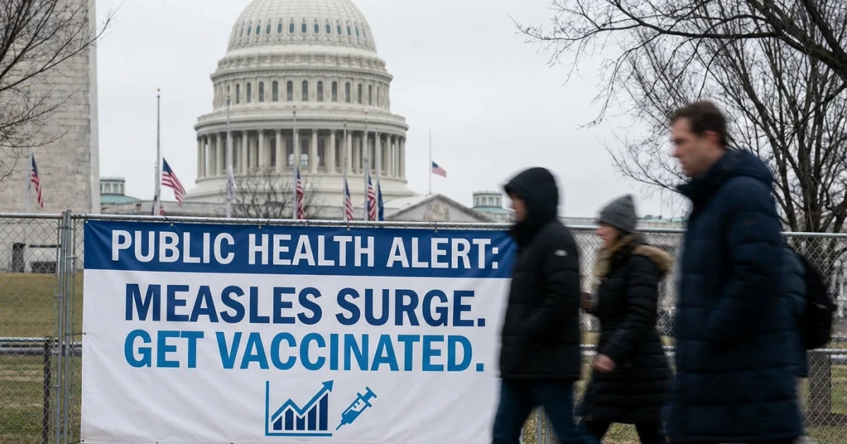 US Measles Cases Surge as Officials Urge Vaccination