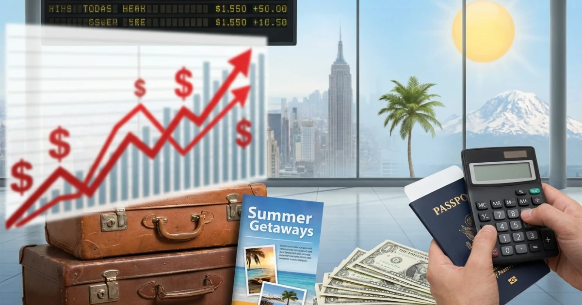 U.S. Summer Vacation Costs Surge in Anchorage, NYC, Miami