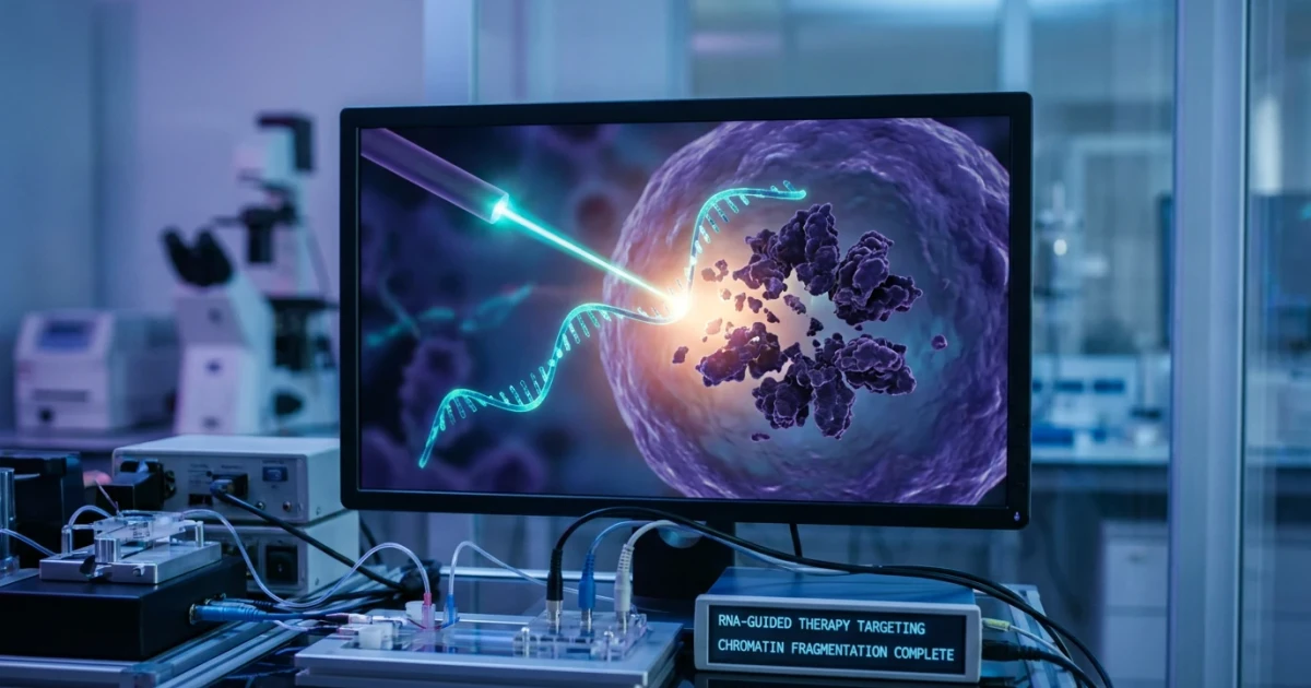 RNA-Triggered Chromatin Shredding Targets Cancer Mutations