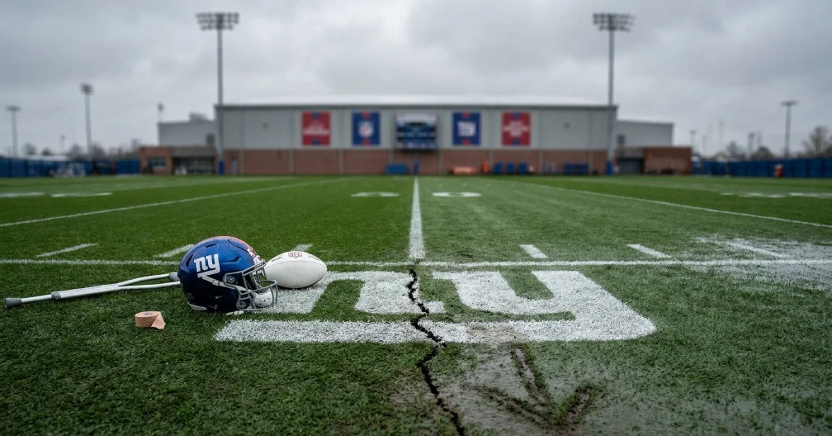 Roy Robertson-Harris Injures Achilles at Giants OTAs