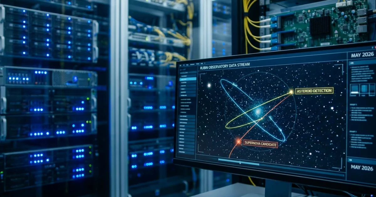 Rubin Observatory Tracks Asteroids and Interstellar Objects