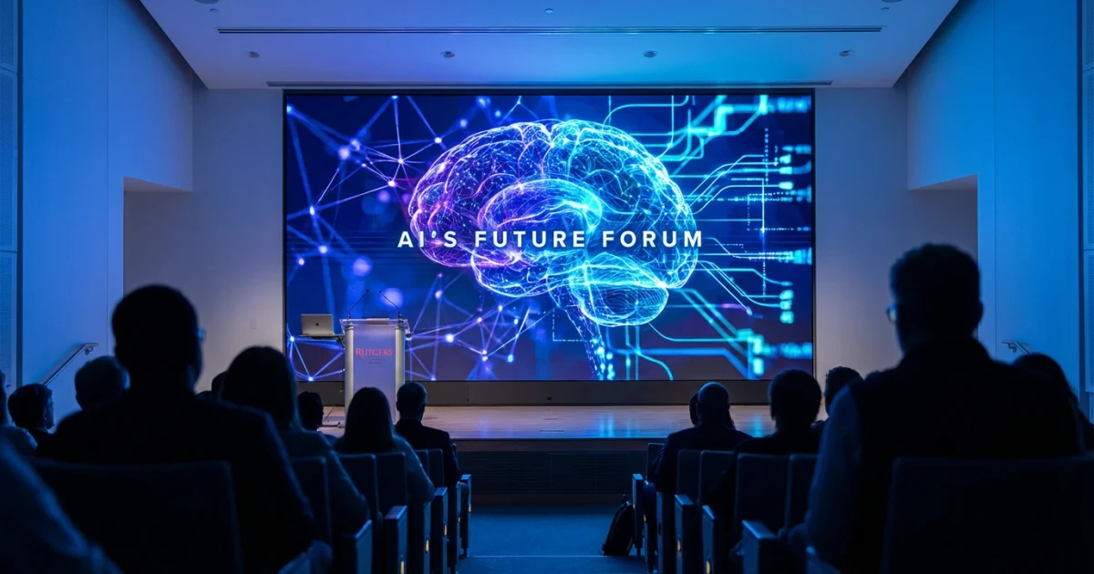 Rutgers Newark Explores AI's Future with Tech Leaders