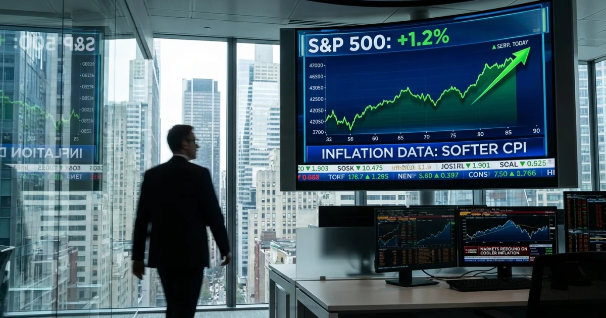 S&P 500 Gains After Mild Inflation Data in January