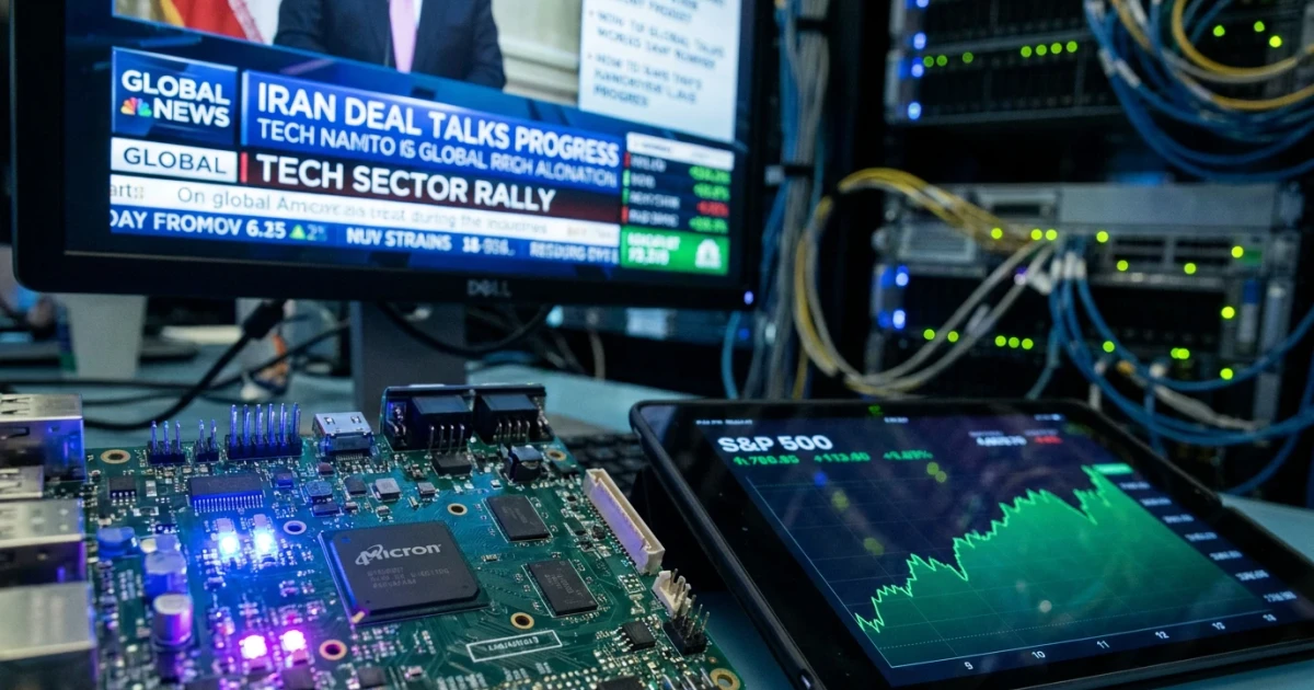 S&P 500 Rises on Iran Deal Hopes, Tech Rally