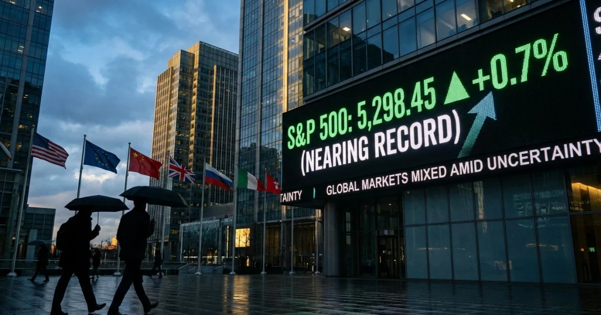 S&P 500 Nears All-Time High as Futures Hold Steady