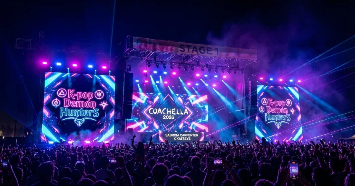 Sabrina Carpenter and Katseye Shine at Coachella 2026