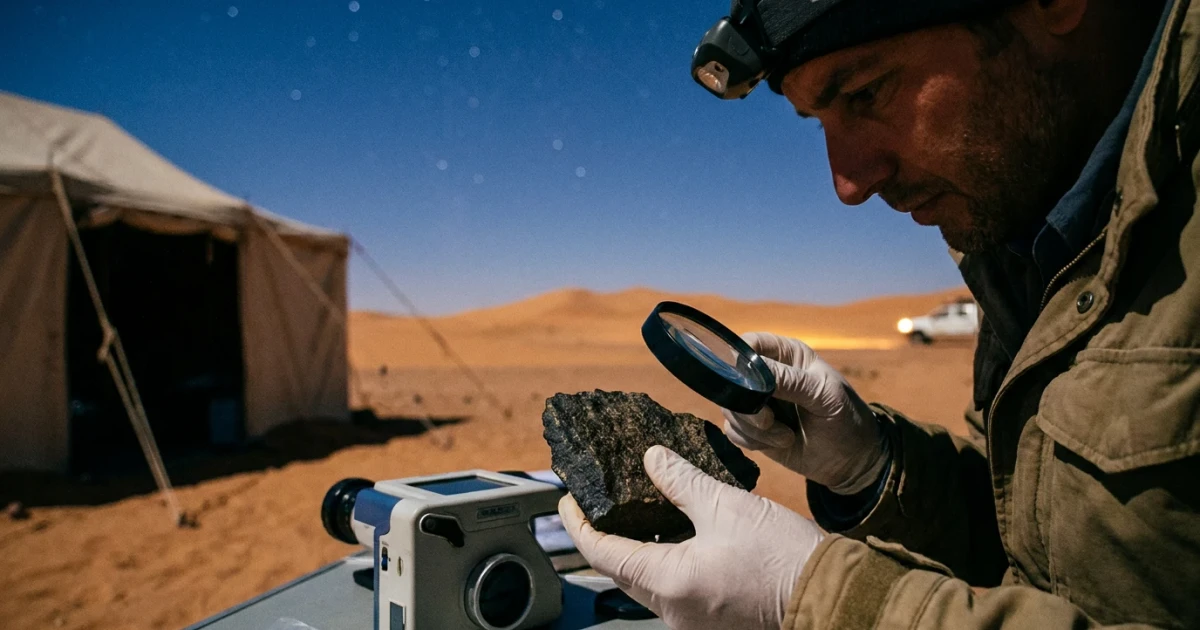 Sahara Meteorite Offers Clues to Early Solar System Worlds