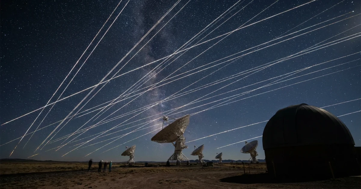 Satellite Megaconstellations Threaten Space-Based Astronomy