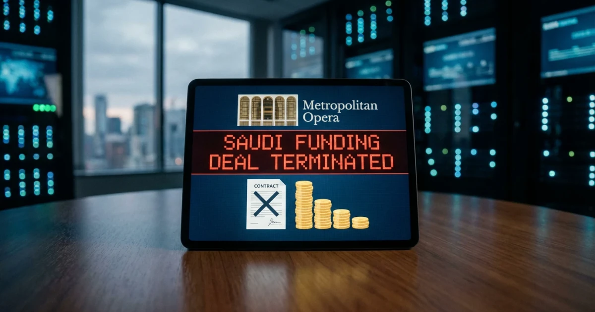 Saudi Arabia Withdraws Gift to Metropolitan Opera