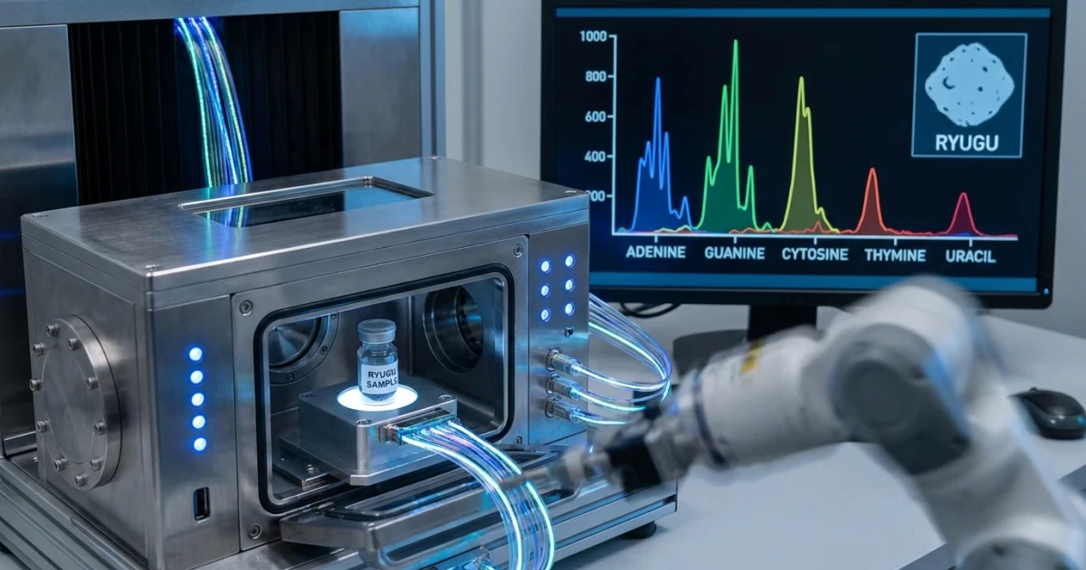 All Five DNA and RNA Bases Found in Asteroid Ryugu Sample