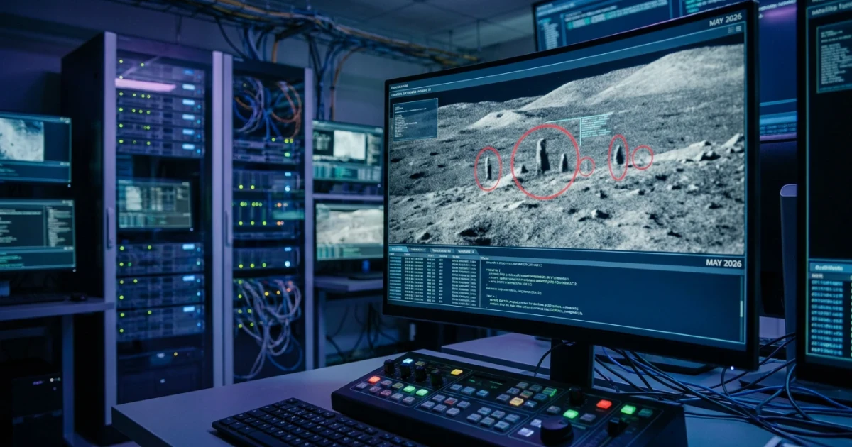Scientists Investigate Claims of Mysterious Moon Structures