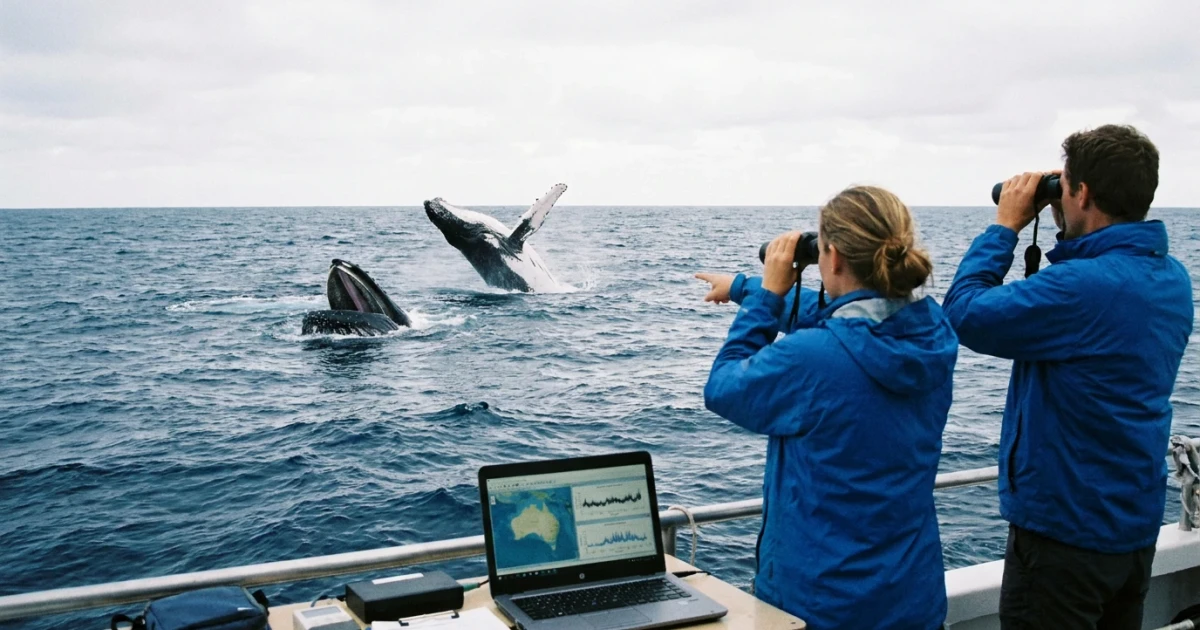 Humpback Whales Display Rare Behaviors During Migration
