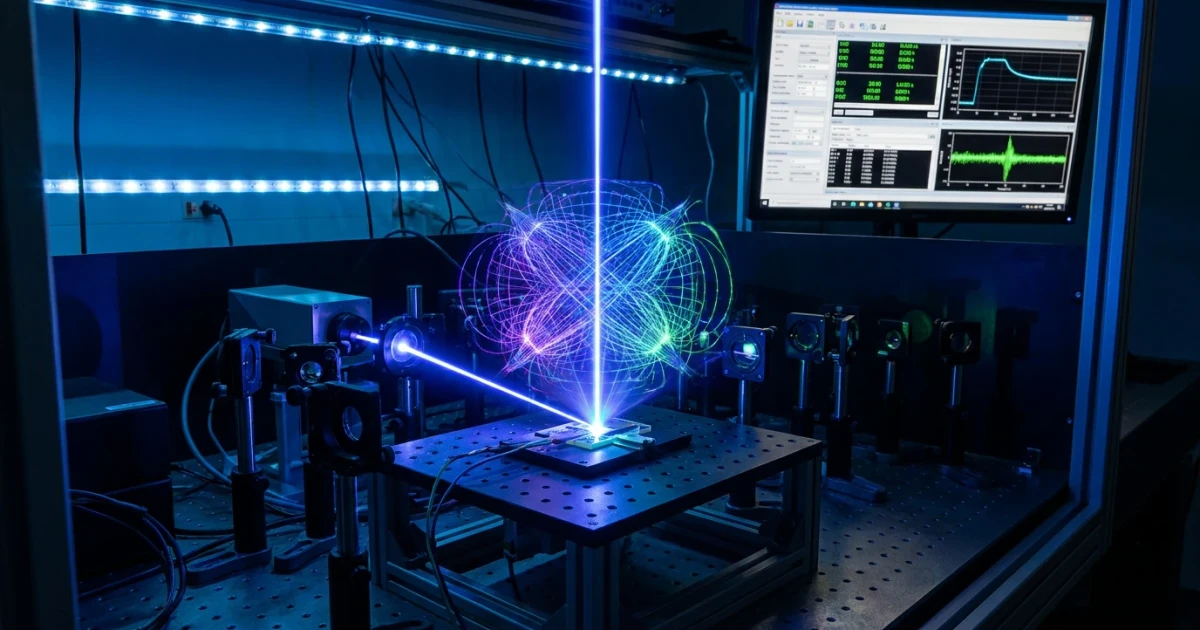 3D Magnetic Structure Created by Ultrafast Laser Pulses