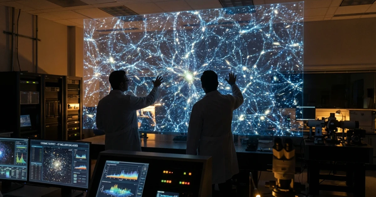 Largest 3D Map of Universe Charts 47 Million Galaxies