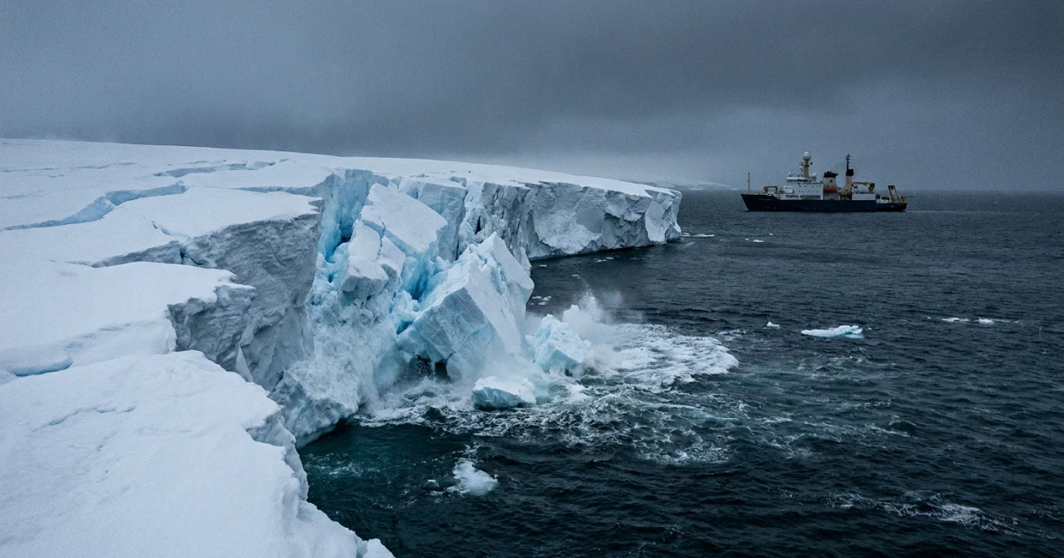 Antarctica's Melting Ice Poses Global Sea Level Threat