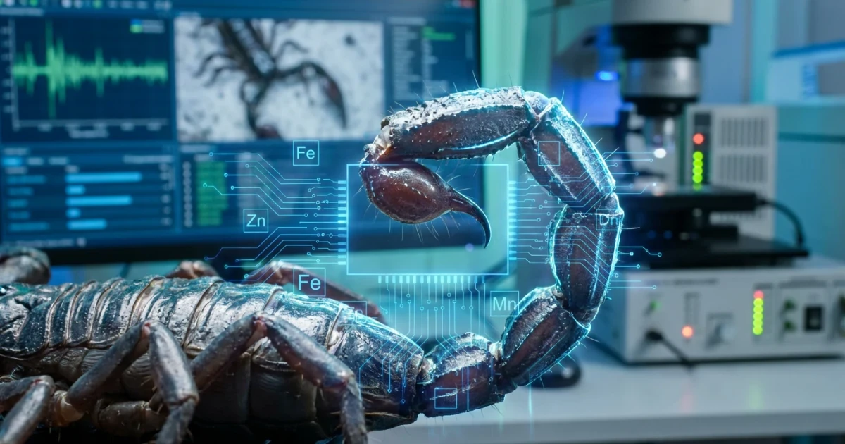 Scorpions Have Metal-Fortified Exoskeletons, Study Finds