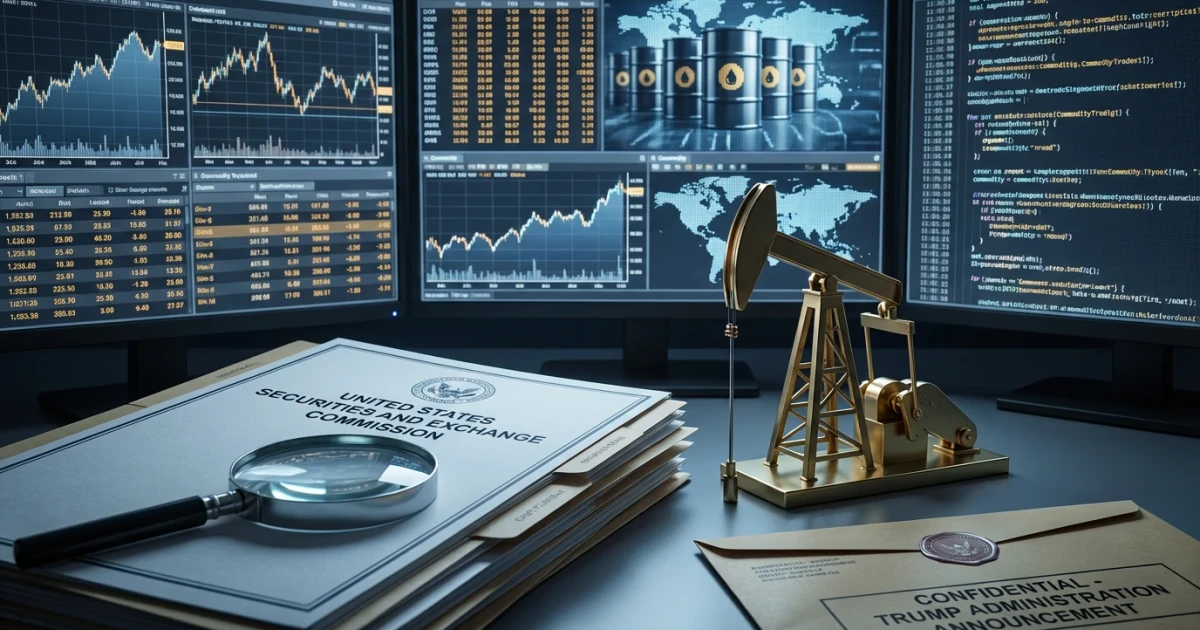 Regulators Probe Oil Trades Amid Trump Insider Trading Concerns