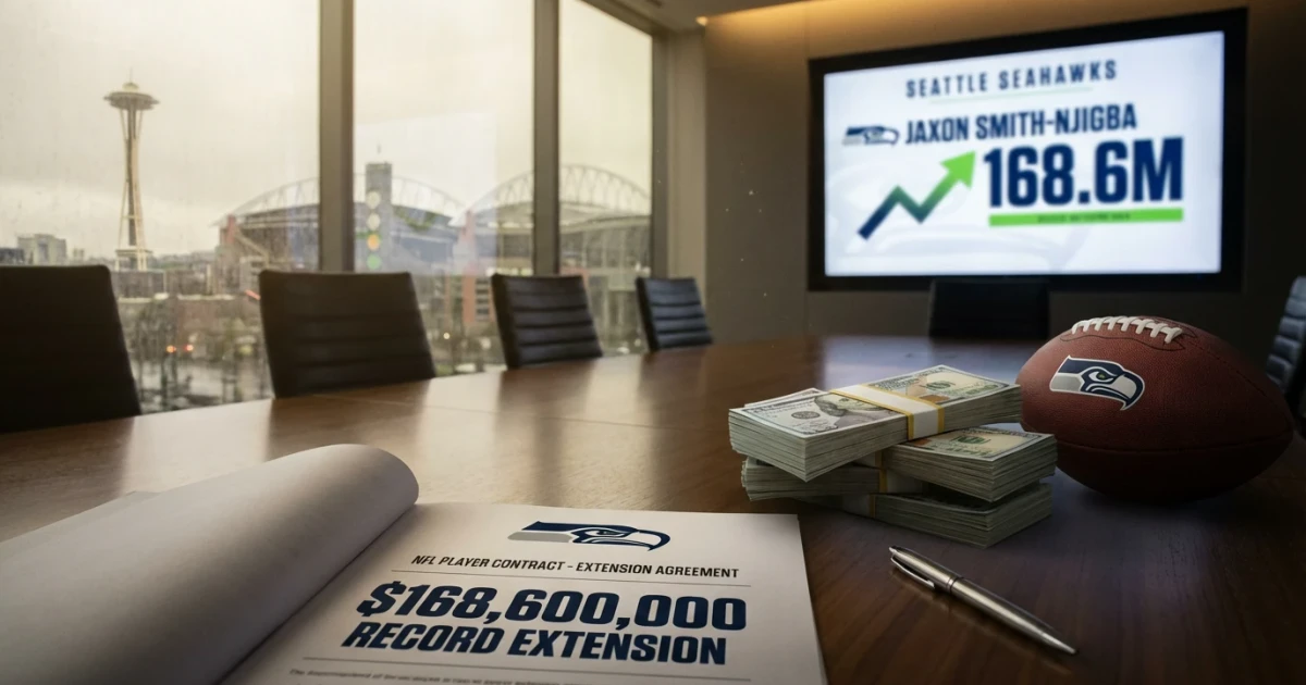 Jaxon Smith-Njigba, Seahawks Agree to $168.6M Record Extension