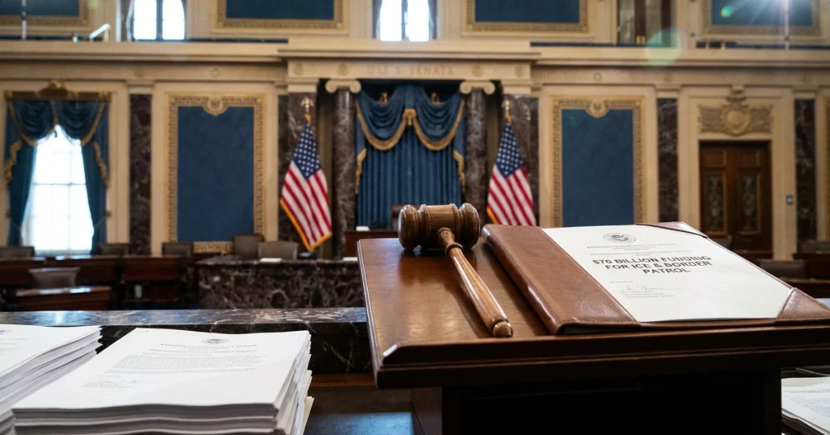 Senate Passes $70 Billion ICE and Border Patrol Funding Bill