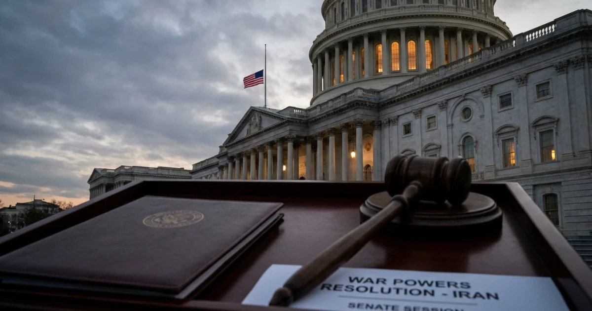 Senate Blocks Iran War Powers Resolution as Hostilities End