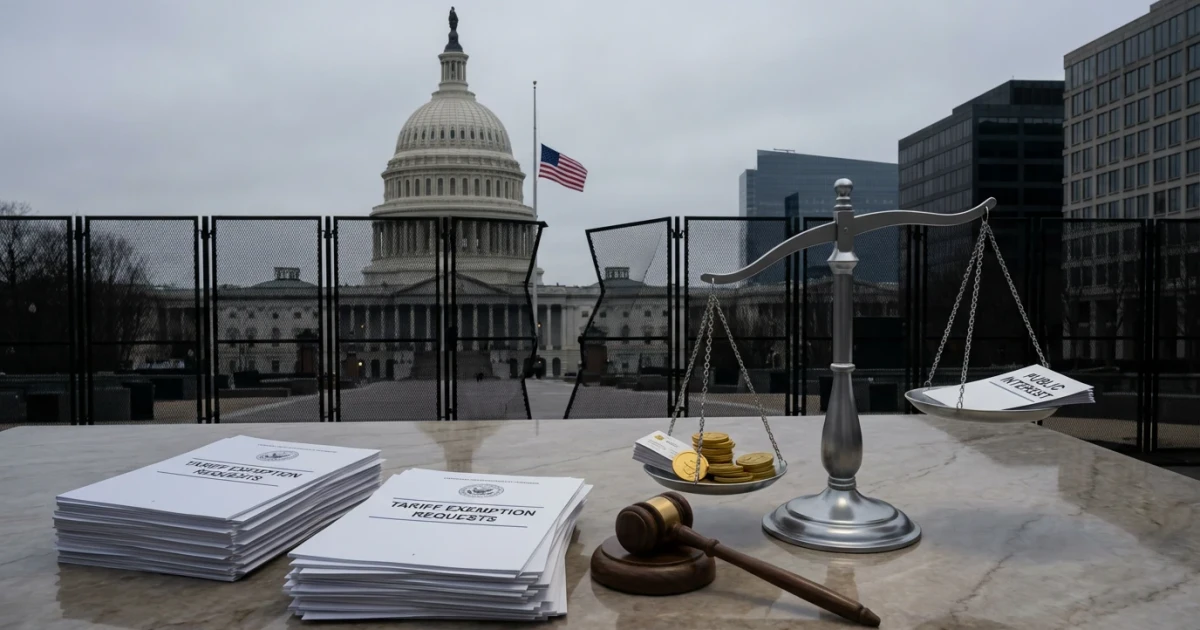 Senate Democrats Accuse Trump of Granting Tariff Breaks to Allies