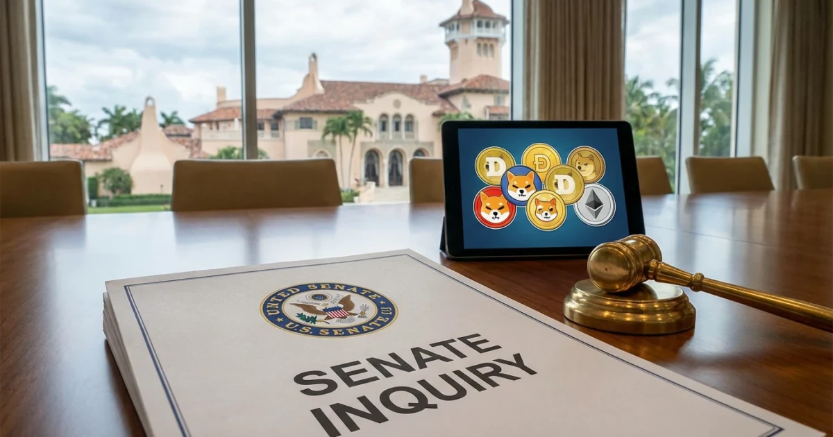 Senate Probes Trump’s Mar-a-Lago Memecoin Conference