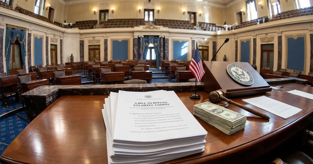 Senate Democrats Propose Refunds for Unlawful Trump Tariffs