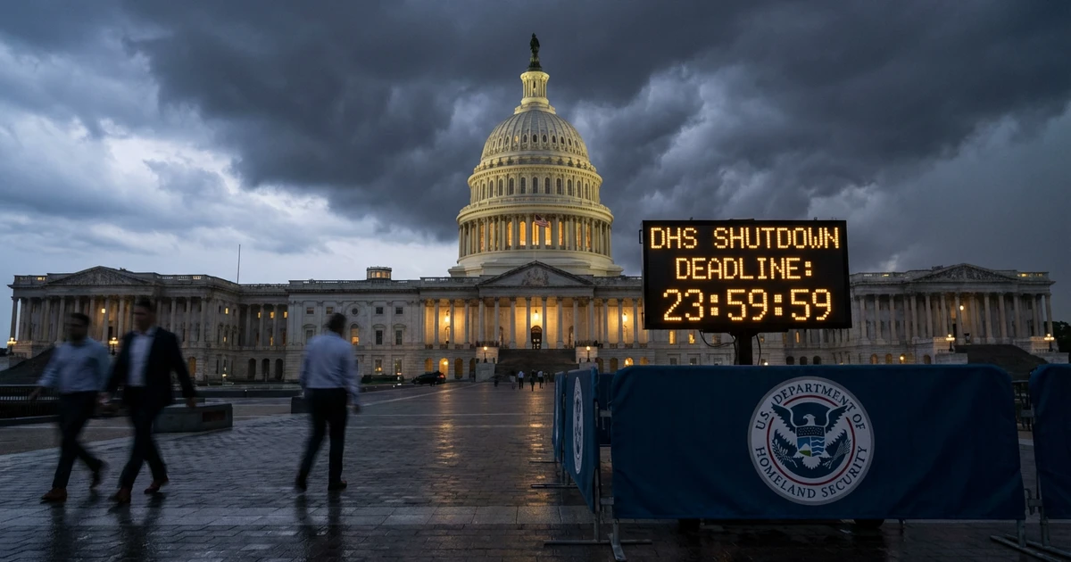 Senate Democrats Face DHS Shutdown Showdown