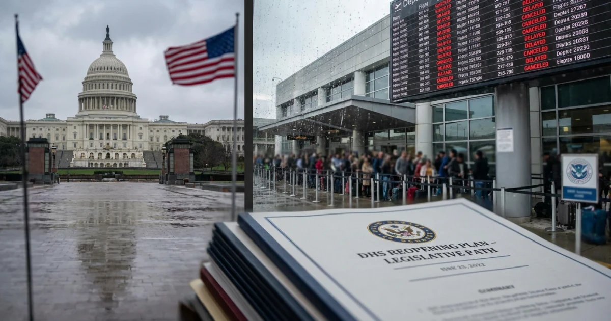 Senate Republicans Propose DHS Funding to End Airport Delays