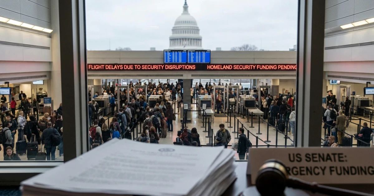 Senate Approves Homeland Security Funding to End Airport Chaos