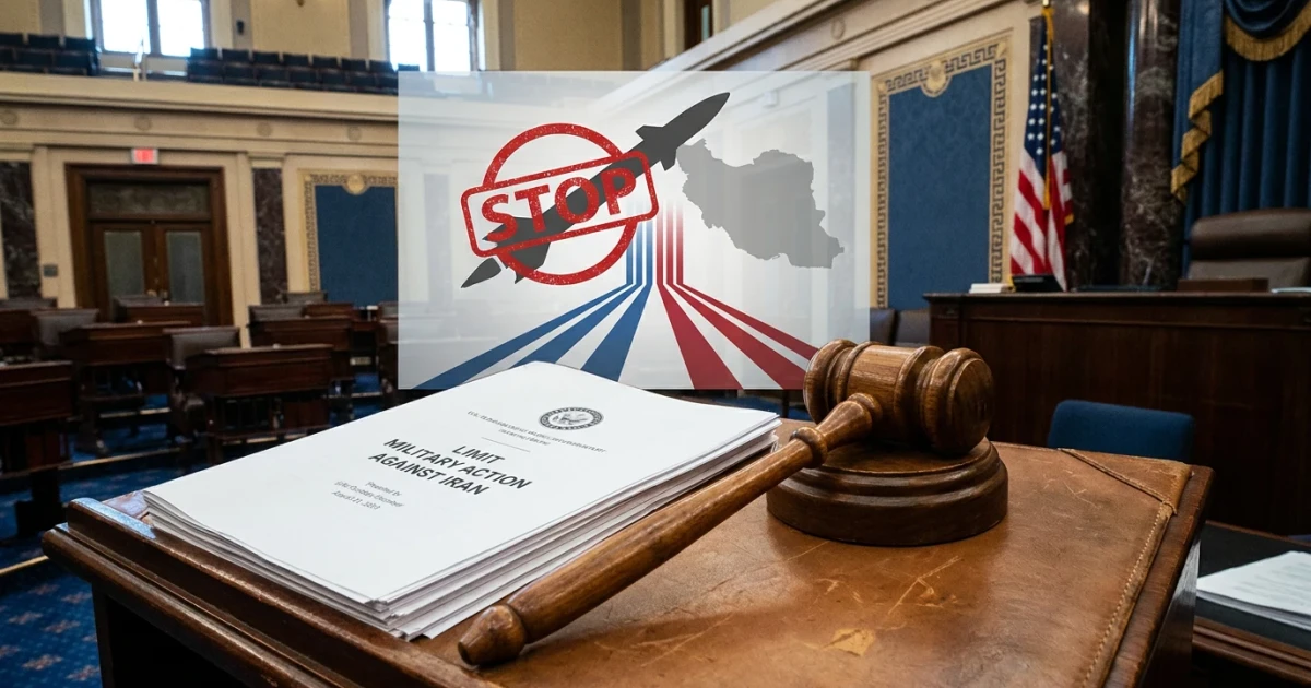 Senate Advances Resolution to Limit Military Strikes on Iran